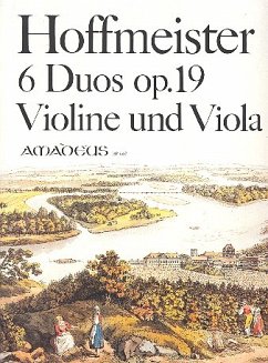 6 Duos op.19 für Violine und Viola Stimmen