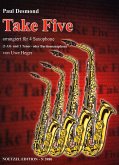 Take Five für 4 Saxophone(AAAT/B) Take Five für 4 Saxophone(AAAT/B)