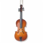 Anhänger Cello Christbaumschmuck 11,40 cm (Verpackungseinheit 3 Stück)