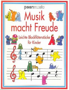 Cover Musik macht Freude Leichte Blockflötenstücke für Kinder