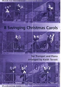 Cover 8 swinging Christmas Carols for trumpet and piano