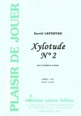 Lefebvre, David, Xylotude N° 2 Xylophone et piano