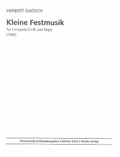 Cover Kleine Festmusik für Trompete und Orgel