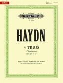 3 Trios Hob.XV:15-17 für Flöte (Violine), Violoncello und Klavier Stimmen