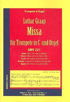 Cover MISSA GWV221 FUER TROMPETE IN C UND ORGEL