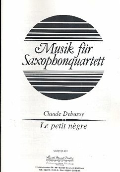Cover Le petit nčgre für 4 Saxophone (SATBar) Partitur und Stimmen