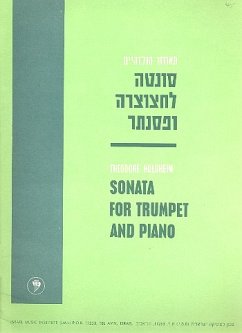 Cover Sonata for trumpet and piano