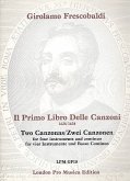 2 Canzonas for 4 instruments and continuo 2 Canzonas for 4 instruments and continuo
