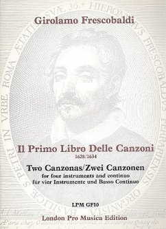 Cover 2 Canzonas for 4 instruments and continuo