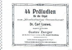 Cover 44 Präludien aus Musikalischer Gottesdienst für Orgel