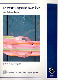 Cover Le petit livre de Marlčne (+CD) for guitar