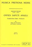 Omnes sancti angeli für Bass, 2 Violinen, Viola und Bc Partitur und Stimmen