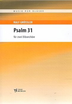 Cover Psalm 31 für Blechbläser (Posaunenchor) Spielpartitur