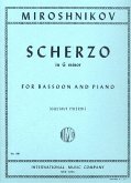 Scherzo in g Minor for bassoon and piano Scherzo in g Minor for bassoon and piano