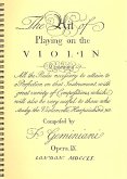The Art of Playing the Violin Faksimile