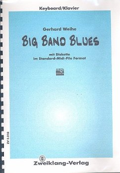 Cover Big Band Blues (+Mididisc) für Keyboard/Klavier