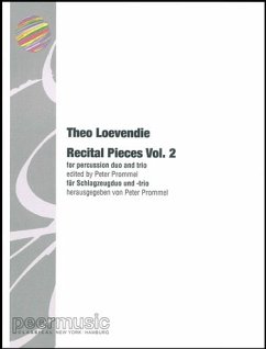 Cover Recital Pieces vol.2 for percussion duo and trio 3 scores