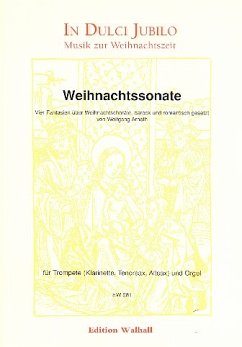 Cover Weihnachtssonate für Trompete (Klarinette/Tenorsaxophon/Altsaxophon) und Orgel