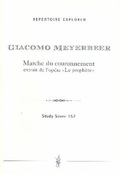 Cover Krönungsmarsch aus Der Prophet für Orchester Studienpartitur