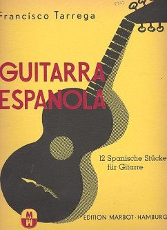 Cover 12 Spanische Stücke für Gitarre