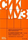 Konzert Nr.1 op.35 für Klavier und Orchester Studienpartitur