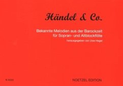 Cover Händel und Co. - Melodien aus der Barockzeit für 2 Blockflöten (SA) Spielpartitur