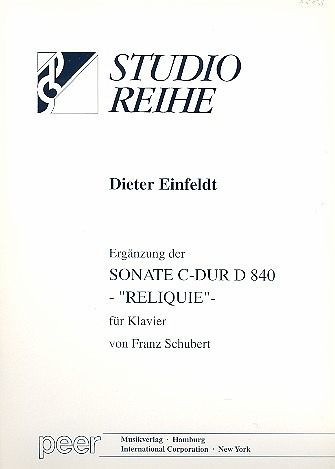 Ergänzung der Sonate C-Dur D840 von Franz Schubert für Klavier