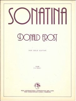 Cover Sonatina for guitar