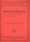 Chant du Ménestrel op.71 for cello and piano Chant du Ménestrel op.71 for cello and piano
