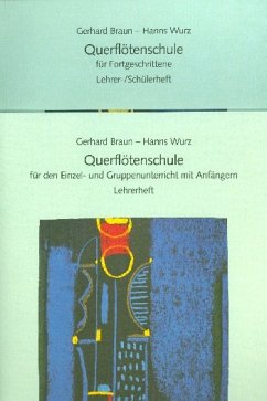 Cover Querflötenschule Lehrerheft 1 und 2 (Lehrerheft 2 = Schülerheft 2)