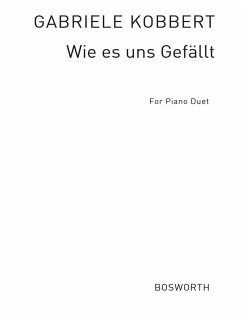 Cover Wie es uns gefällt für Klavier zu 4 Händen