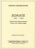 Sonate e-Moll für Violine und Cembalo (Klavier) Sonate e-Moll für Violine und Cembalo (Klavier)