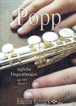 Cover Tägliche Fingerübungen op.413 Band 1 für Flöte