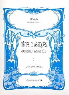 Cover Pičces classiques vol.1 pour basson et piano (trčs facile)