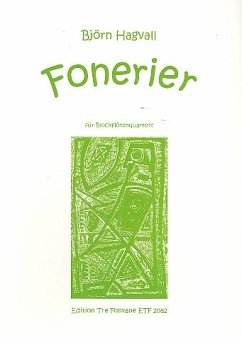 Cover Fonerier für 4 Blockflöten (SATB) Spielpartitur