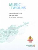 Five Two Tango für 2 Violinen Partitur und Stimmen Five Two Tango für 2 Violinen Partitur und Stimmen