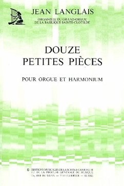 12 petites pičces pour orgue et harmonium
