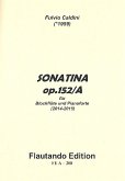 Sonatina op.152a für Blockflöte (S/A - 1 Spieler) und Klavier Sonatina op.152a für Blockflöte (S/A - 1 Spieler) und Klavier