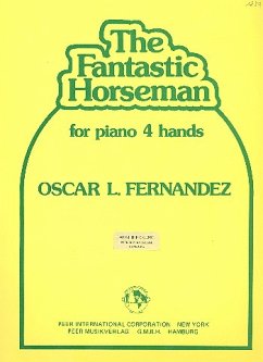 Cover The fantastic Horseman for piano 4 hands