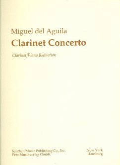 Cover Concerto for clarinet and orchestra clarinet and piano