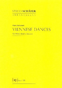 Cover Viennese Dances für 3 Kontrabässe Partitur und Stimmen