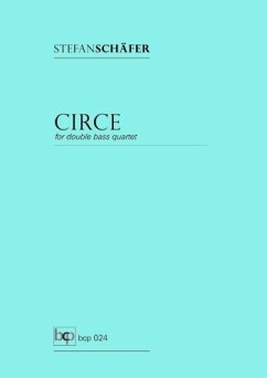 Cover Circe für 4 Kontrabässe Partitur und Stimmen