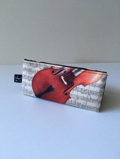 Cover Stift-Etui Violoncello 20x10 cm