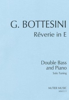 Cover Reverie e major for double bass and piano (solo tuning)