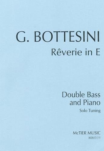 Reverie e major for double bass and piano (solo tuning)