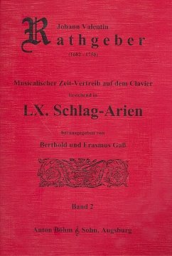 Cover Musicalischer Zeitvertreib auf dem Clavier Band 2 60 Schlag-Arien (Nr.31-60)