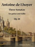 3 Sonaten op.18 for violin and guitar parts 3 Sonaten op.18 for violin and guitar parts