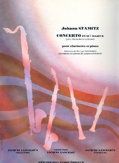 Concerto si bemol majeur pour clarinette et piano Concerto si bemol majeur pour clarinette et piano