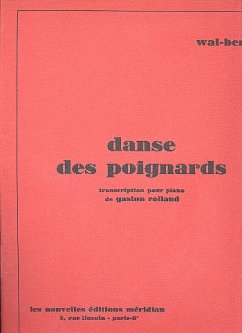 Cover Danse des Poignards pour piano
