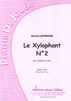 Cover Lefebvre, David, Le Xylophant N°2 Xylophone et piano